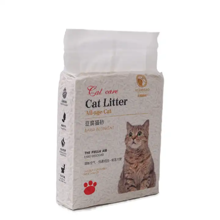 Environmentally tofu cat litter